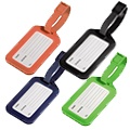Étiquettes Bagage Hama Lot De 2 | Porte-étiquette Voyage | Plastique Orange | Inscription Possible | Pour Valises Et Sacs